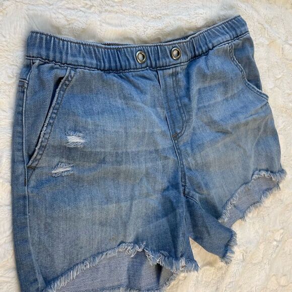 Aerie Frayed Elastic Waistband Short - Women’s SP - Picture 3 of 6